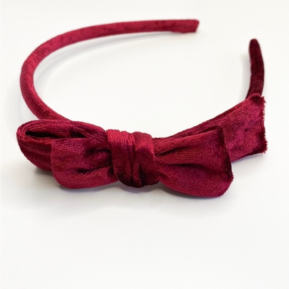 Handmade velvet headband